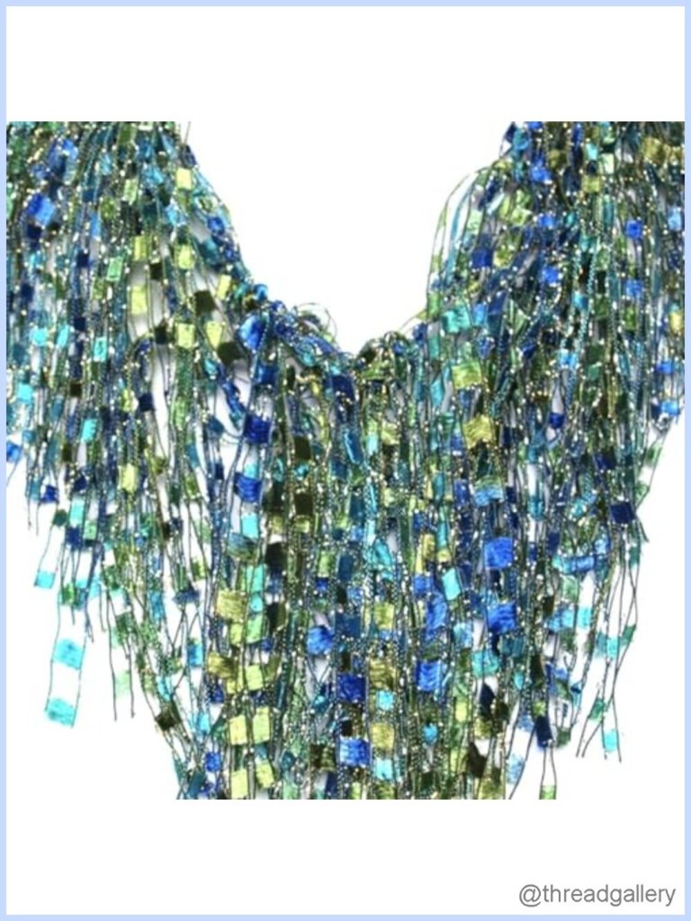 Lightweight Infinity Scarf with Fringe - Fashion Scarf Jewelry for Women